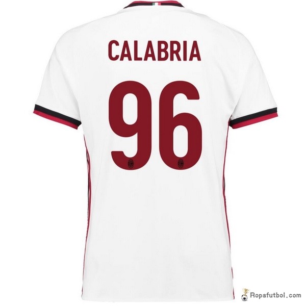 Camiseta AC Milan Replica Segunda Ropa Galabria 2017/18